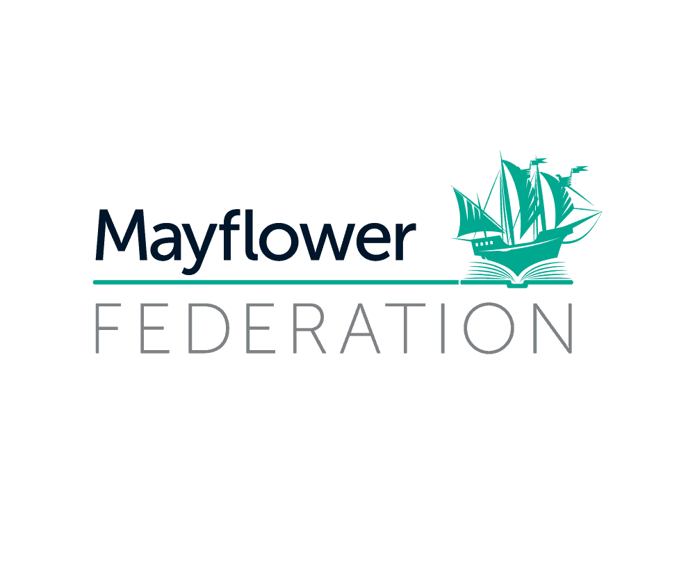 school logo design for the mayflower federation in southwark