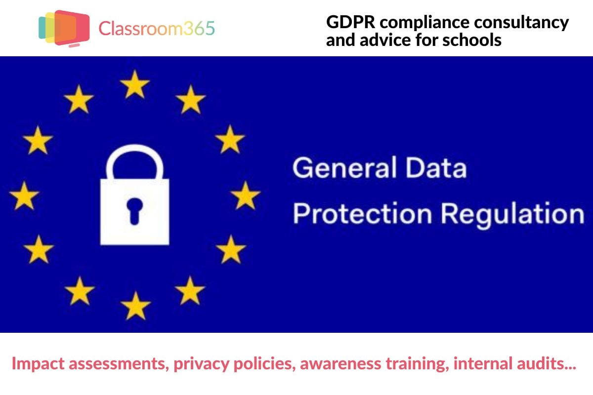 GDPR compliance consultancy, assessments and policies for schools