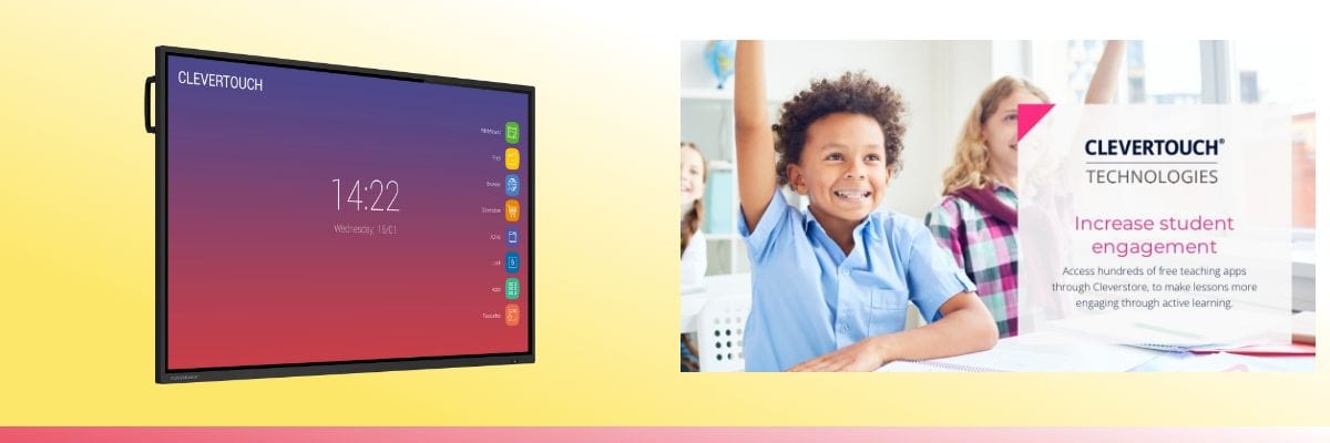 clevertouch screens for schools