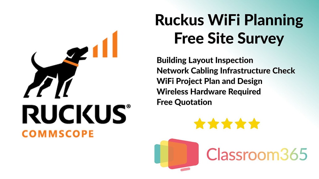 ruckus wireless access point site survey