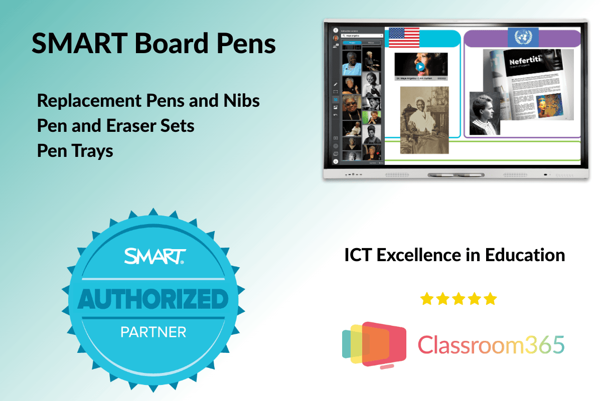 smart board pens and replacement nibs
